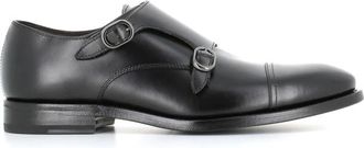 Henderson Zwarte platte schoenen van geborsteld leer - Heren - Nette schoenen - Zwart - 43 EU - Leer - Schoenen