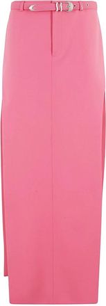 Ssheena Gola Rok - Dames - Midirokken - Roze - M - Wol - Rokken