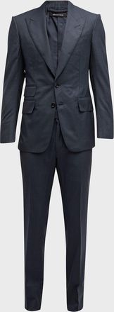 Tom Ford Men & apos;s Shelton Micro-Hopsack Suit