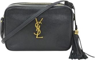 Saint Laurent Pre-owned Cross Body Bag - Dames - Vintage Schoudertas - Zwart - ONE Size - Leer - Vintage