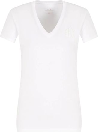 A|X Armani Exchange logo-embellished T-shirt - White