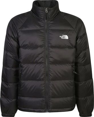The North Face Zwarte waterdichte jas met logo-borduring - Heren - Ski Jassen - Zwart - 2XL - Nylon - Fitness