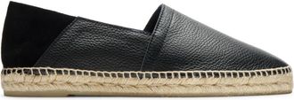 Castaner Alpargata Plat - Heren - Espadrilles - Zwart - 44 EU - Leer - Schoenen
