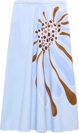 Dorothee Schumacher Dorothee Schumacher, Midi Skirts, female, Multicolor, Size: M Floral Power skirt