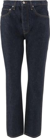 Khaite Finley Katoenen Jeans - Dames - Regular Fit Jeans - Blauw - W29 - Katoen - Jeans