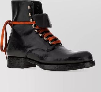 Prada leather derby shoes