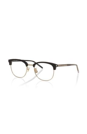 Saint Laurent 51mm Round optical glasses in Black at Nordstrom