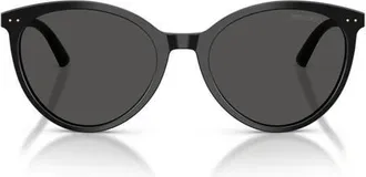 Jimmy Choo London 53mm Phantos Sunglasses in Black/dark Grey at Nordstrom