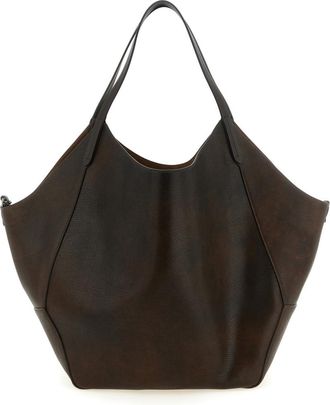 Brunello Cucinelli Brown Duo Reversible Tote