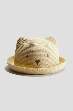 H&M Straw Hat in Beige at Nordstrom, Size 2-4 T