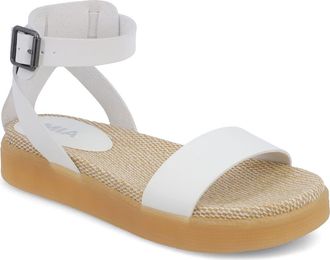 Mia Ellen Platform Sandal in White at Nordstrom, Size 9.5