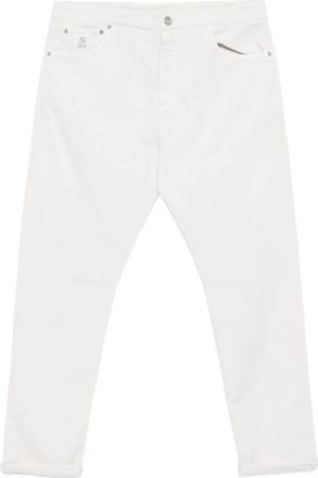 Brunello Cucinelli Five-Pocket Straight Leg Jeans Clothing