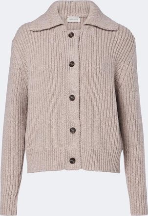 Magda Butrym Cardigan in lana a coste