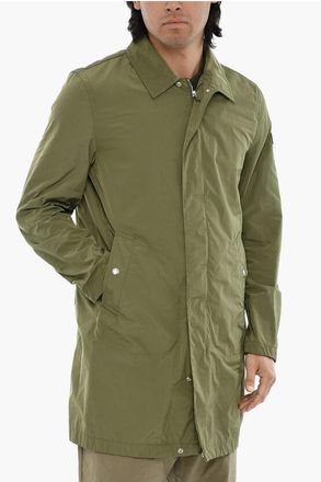 Woolrich Solid-Color Coat with Concealed Closure size 3xl