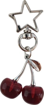 Generic Cute Purse Keychain,Cherry Keychain Cute Bag Charm Women Leather Keyring Car Keys