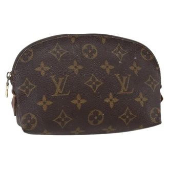 Louis Vuitton Pre-owned Bags, female, Brown, Size: ONE SIZE Pre-owned Canvas Pouch