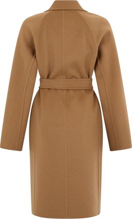 Max Mara Womens Cashmere Coat Brown