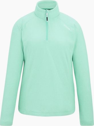 Regatta Womens Regatta Great Outdoors Womens/Ladies Montes Half Zip Fleece Top - Green - Size: 14
