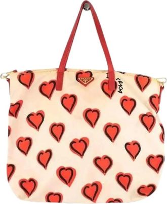 Prada Pre-owned Cabas en tissu - Dames - Vintage Shopper - Veelkleurig - ONE Size - Tweed - Vintage