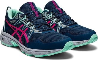 Asics GEL-Venture 8 1012B231-400 Sneaker Womens Blue Trail Running Shoes DWA1847