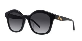Loewe Smoke Gradient Irregular Ladies Sunglasses LW40079U 01B 55