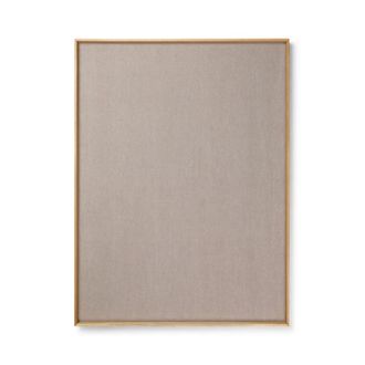 Ferm Living Scenery Pinnwand, 75 x 100 cm, Eiche natur / beige