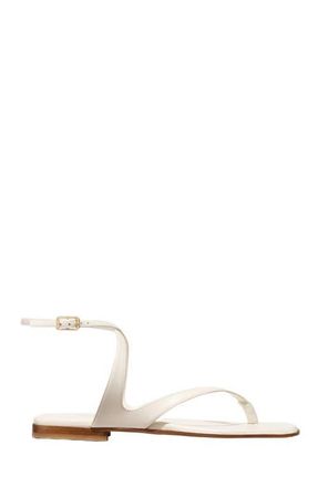 Margaux Eyewear The Palermo Sandal in Ivory Nappa at Nordstrom, Size 38.5