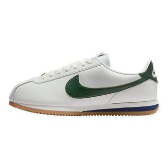 Nike Nike Mens Cortez Shoes, Summit White/Fir/Midnight Navy, 9.5