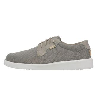 HeyDude Hey Dude Mens Brixton Multiple Colors & Sizes | Mens Shoes | Comfortable & Light-Weight, Grey, 14