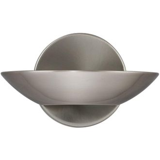 Searchlight Applique Contemporanea Sardegna Acciaio Cromo Vetro Led 10W 3000K