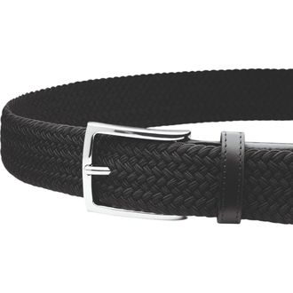 CHARLES TYRWHITT Casual Stretch Belt in Black at Nordstrom, Size 34