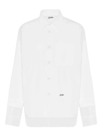 Jean Paul Gaultier buttoned petit grand shirt - White
