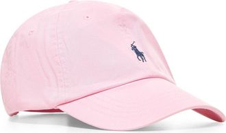 Polo Ralph Lauren Mens Baseball Cap Chino Pink Cotton Hat