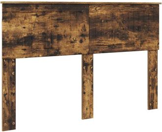 vidaXL Cabecero Roble Ahumado 140 Cm Madera Contrachapada Vidaxl