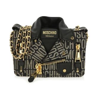 Moschino Mujer, Bolsos, Negro, Talla: ONE Size