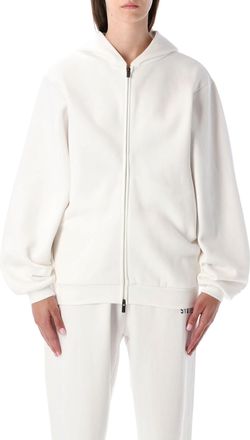 Fear of God White Fear Of God Essentials 90s Fit Zip Hoodie