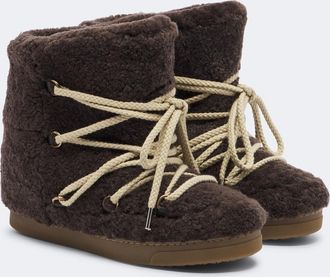 Isabel Marant Nowles shearling snow boots