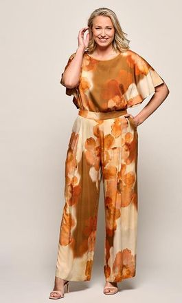 Mart Visser Abigail Print Top Oranje / Multi Maxi