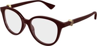 Cartier Optical Frame - Dames - Brillen - Rood - 53 MM - Accessoires