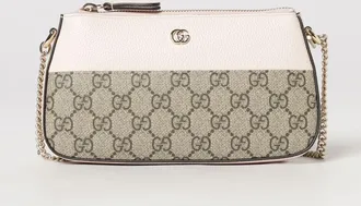 Gucci Borsa GG Marmont in tessuto GG Supreme e pelle a grana