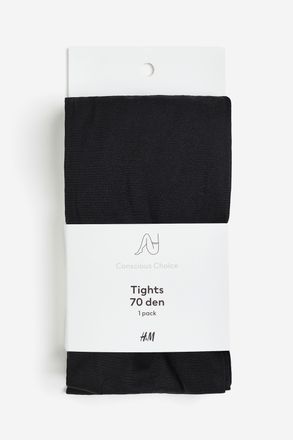 H&M Strumpfhose 70 Denier - Schwarz