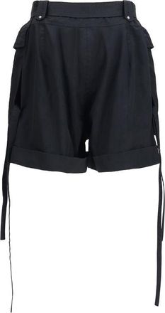 Alexander McQueen Cargo-Pocket Cotton Bermuda Shorts - Black