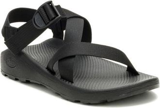 Chaco Z/Cloud Sandal in Solid Black Two at Nordstrom, Size 14
