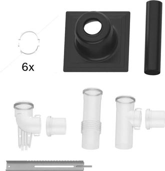 Bosch Accesorio De Escape De Gases Fc-set80-c(14)3x Juego De Construcci&oacute;n B&aacute;sico C(14)3x, R&iacute;gido, D:80mm, 7738113337
