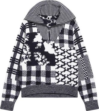 Loewe Jersey con cremallera - Knitwear - Mujer - Multicolor - S