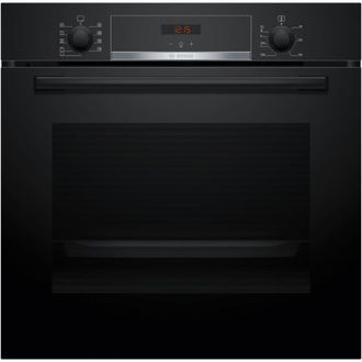 Bosch Hba514bb3 Serie 4 - Horno Empotrable (60 X 60 Cm, Control De Pantalla Led, Ayuda De Limpieza Hidrol&iacute;tica, Aire Caliente 3d Para Cocci&oacute;n Uniforme En 3 
