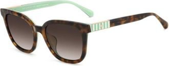 Kate Spade New York Jorja 2/F/S Asian Fit Polarized PHW/LA Womens Sunglasses Tortoiseshell Size 53