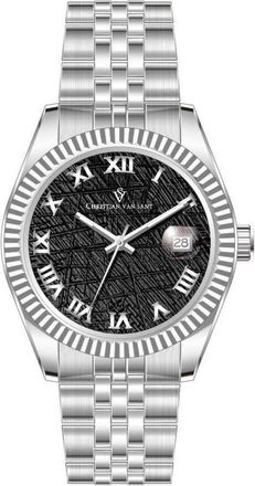 Christian Van Sant Stellar Black Dial Mens Watch CV0701