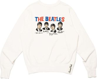 Human Made Beatles Sweatshirt White HM27CS034