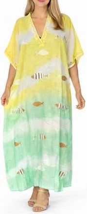 Ranee&rsquo;s Cotton Cover-Up in Yellow at Nordstrom Rack